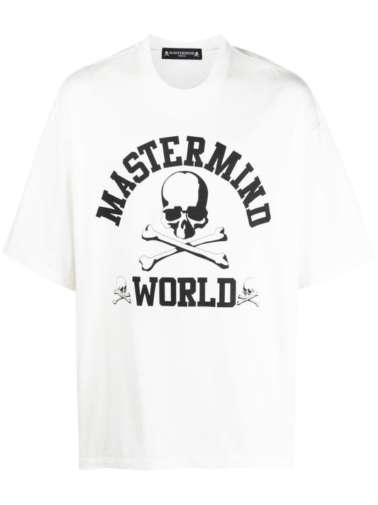 White Logo-print Short Sleeve T-shirt