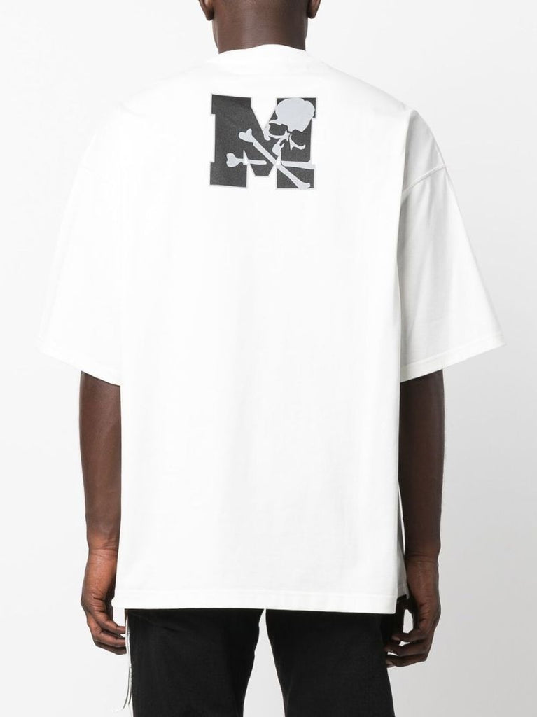 White Logo-print Short Sleeve T-shirt