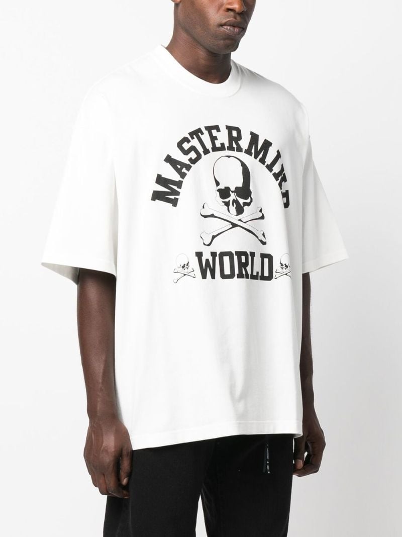 White Logo-print Short Sleeve T-shirt