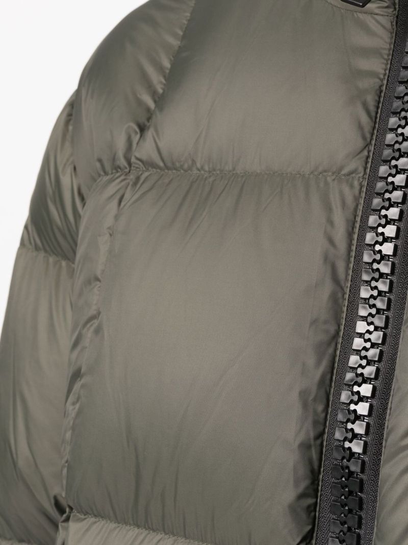 Green 125th Street Padded Bomber Jacket