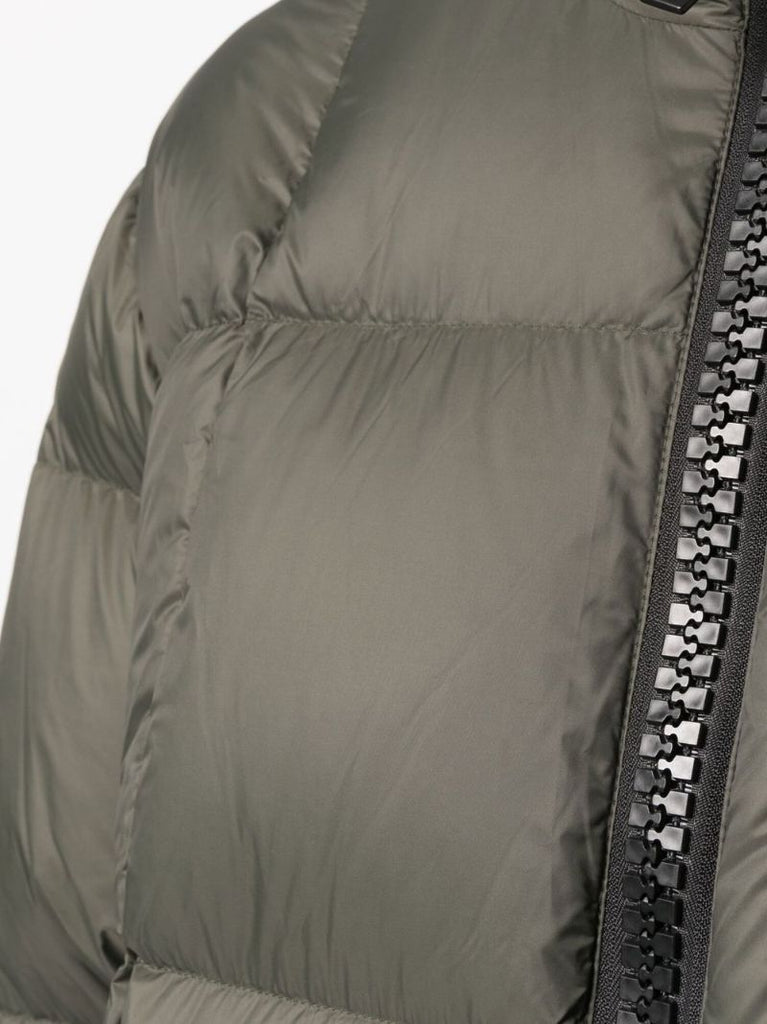 Green 125th Street Padded Bomber Jacket