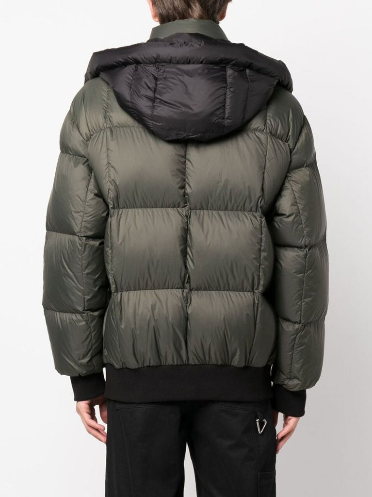 Green 125th Street Padded Bomber Jacket