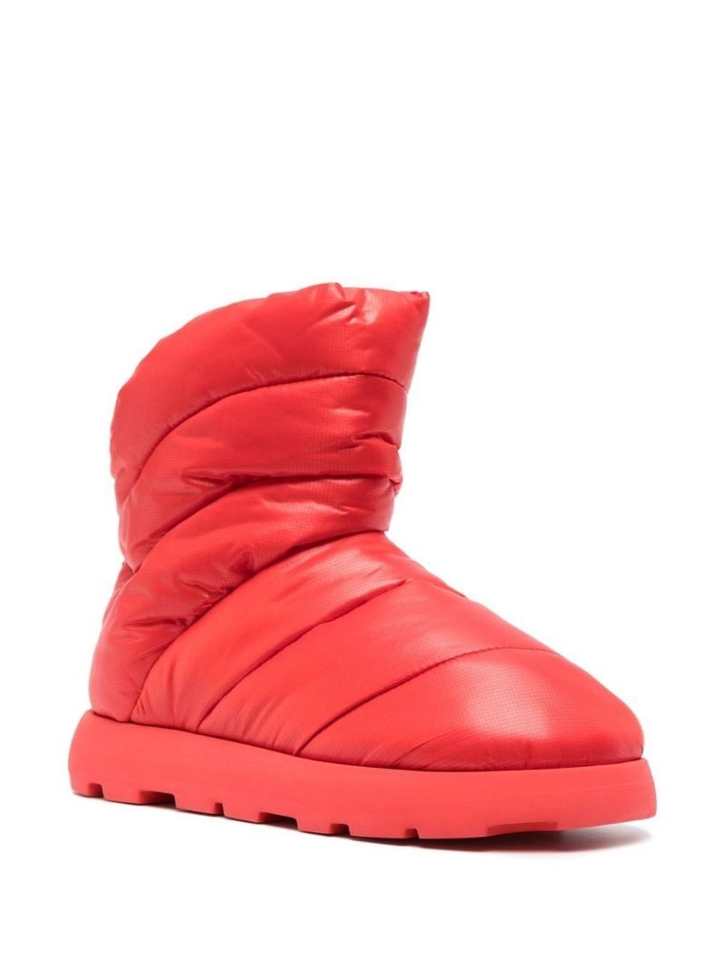 Red Luna Padded Ankle Boots
