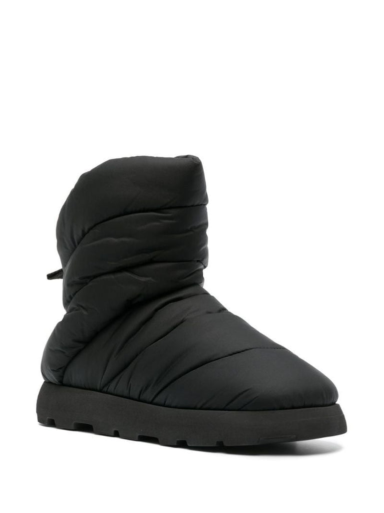 Black Luna Padded Ankle Boots