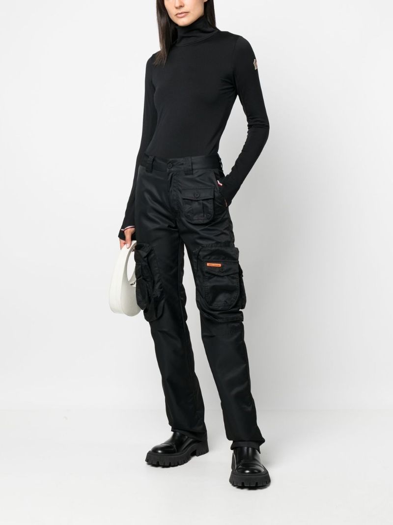 Black Ski Base Layer Top