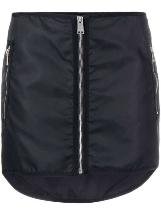 Black Ex-ray Mini Skirt