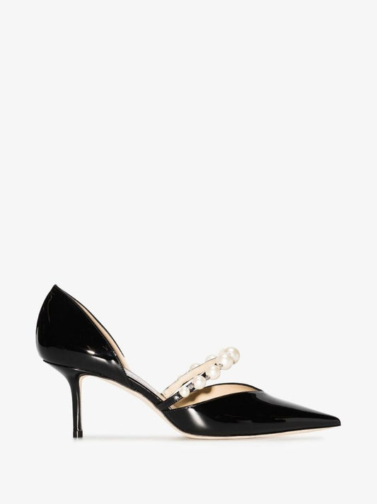 Black Aurelie 65 Patent Leather Pumps
