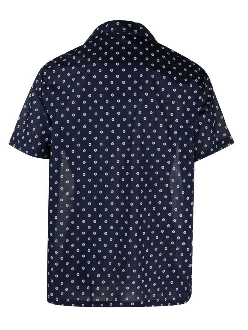 Blue Nelson Floral Print Pyjamas