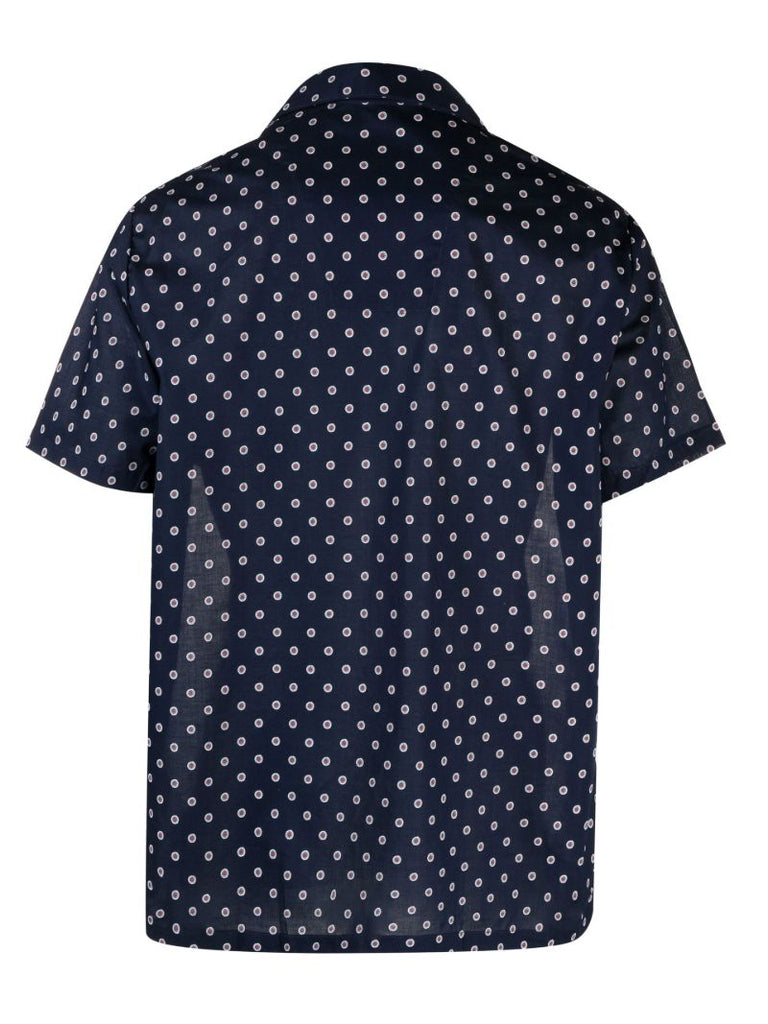 Blue Nelson Floral Print Pyjamas