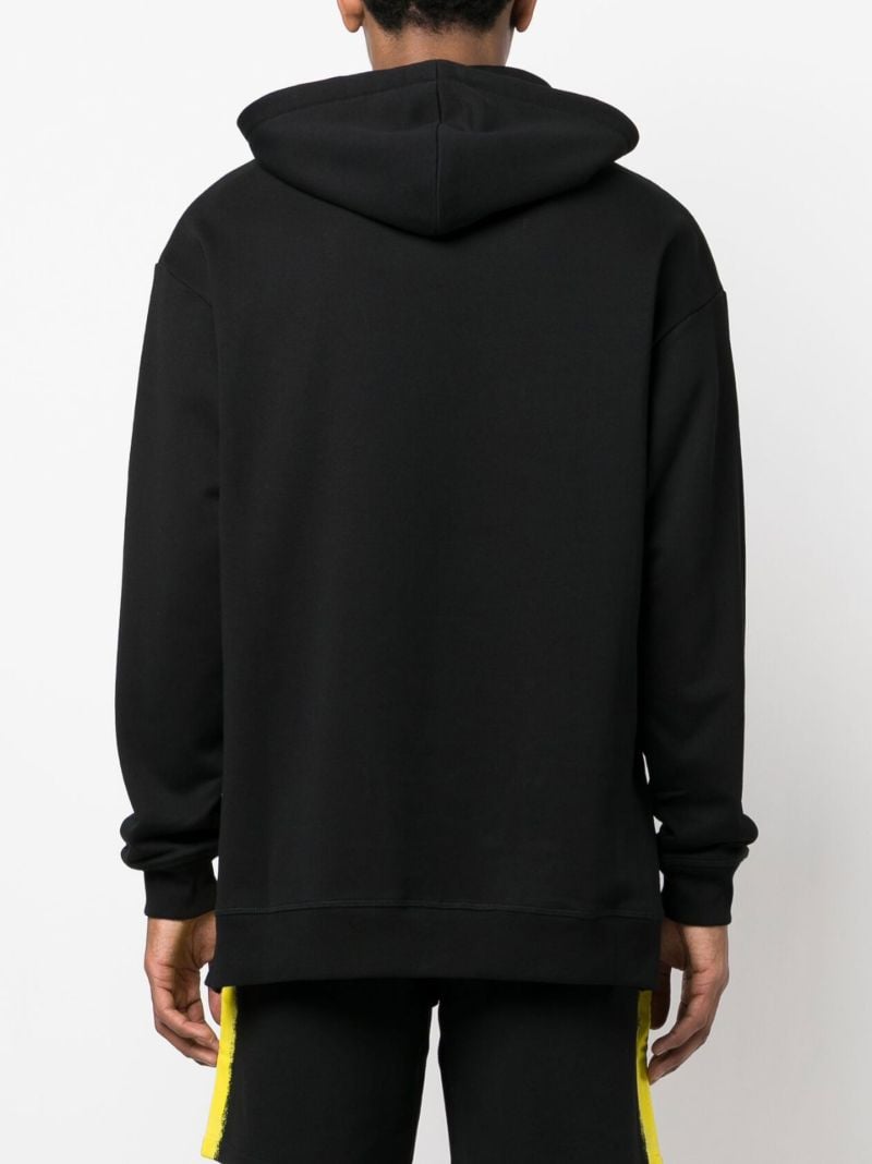 Black Dqm Smile Logo Hoodie