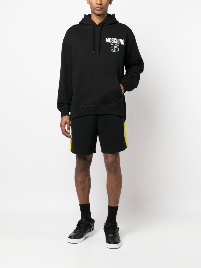 Black Dqm Smile Logo Hoodie