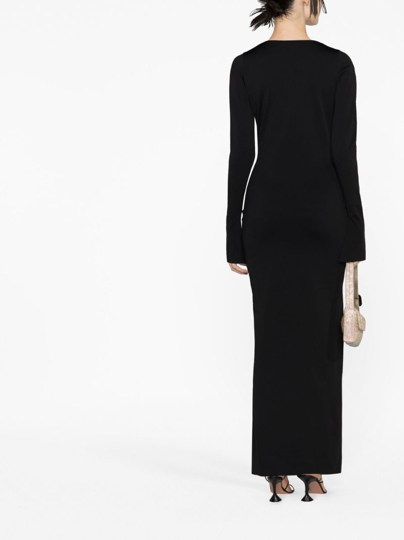 Black Solaria Maxi Dress