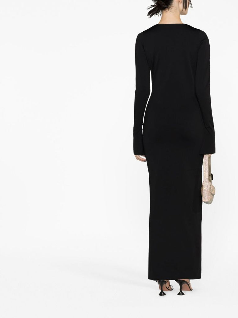 Black Solaria Maxi Dress