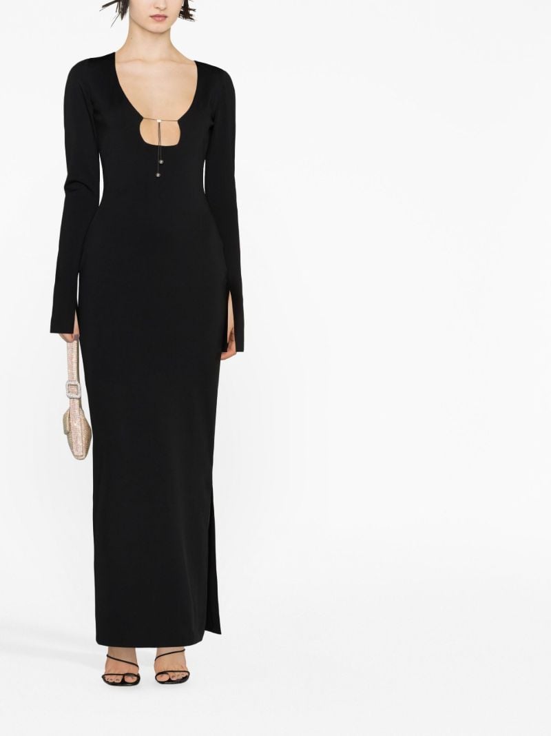 Black Solaria Maxi Dress