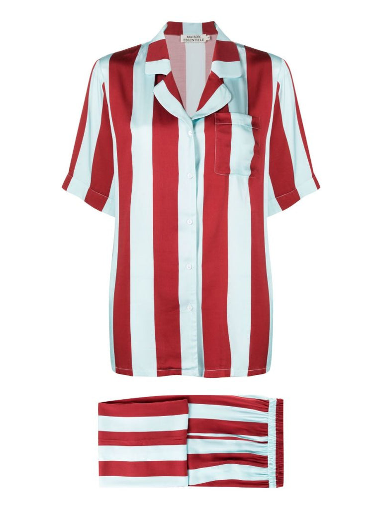 Blue Core Striped Pyjamas