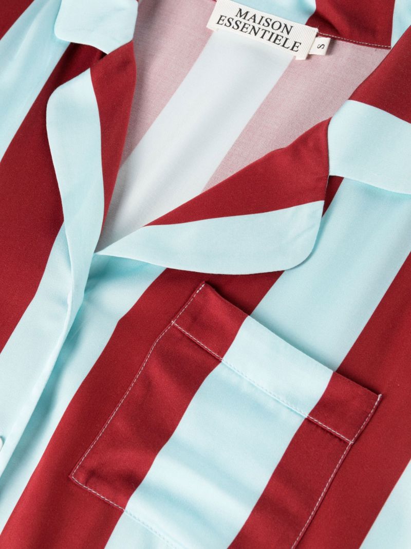 Blue Core Striped Pyjamas