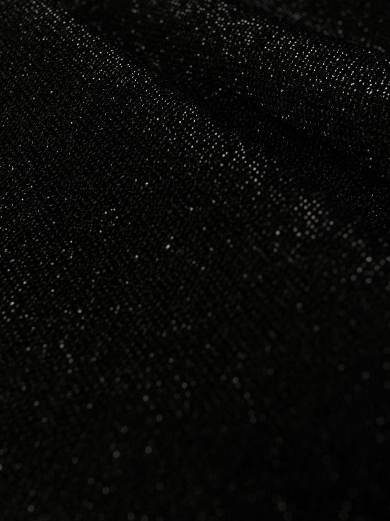 Black Straight-leg Pyjama Trousers
