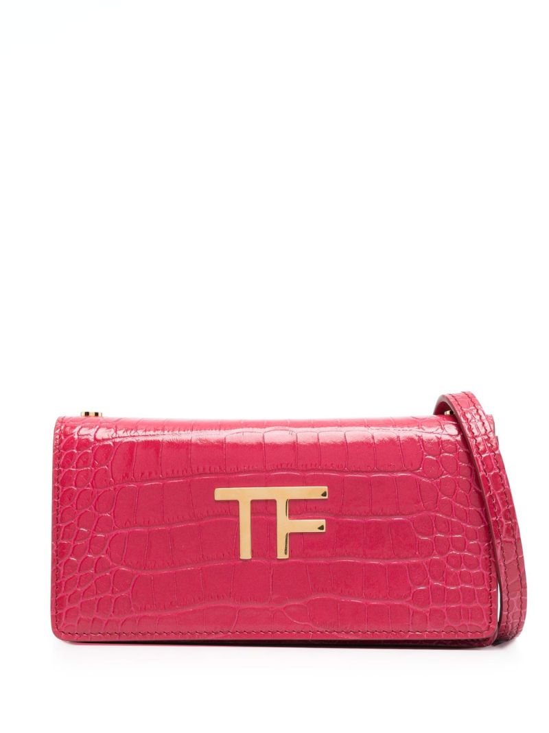 Red Tf Leather Mini Bag