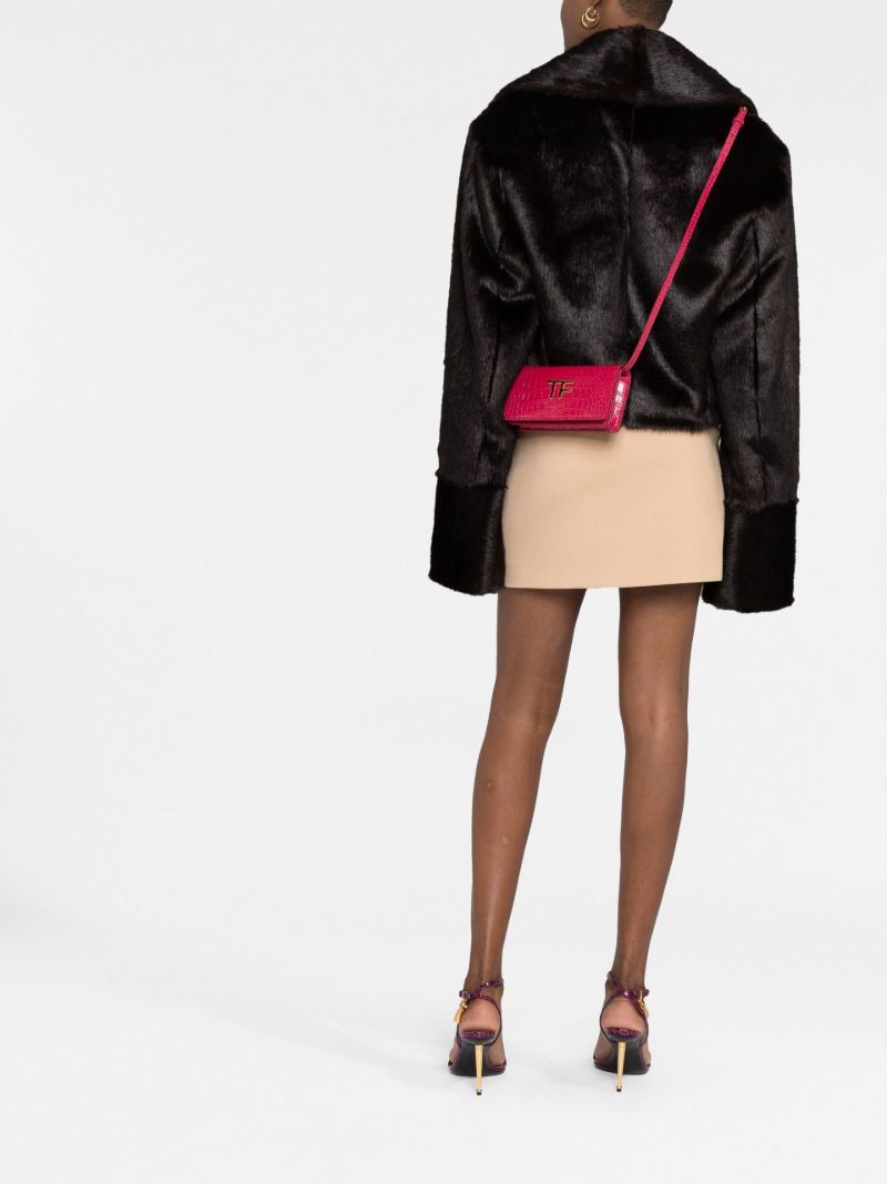 Red Tf Leather Mini Bag