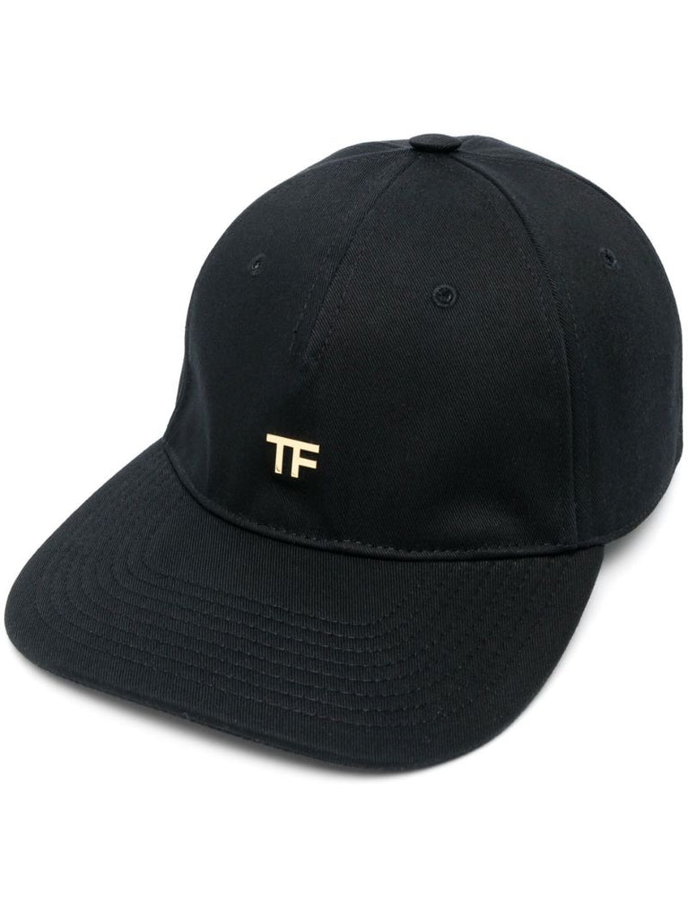 Black Logo Plaque Baseball Cap