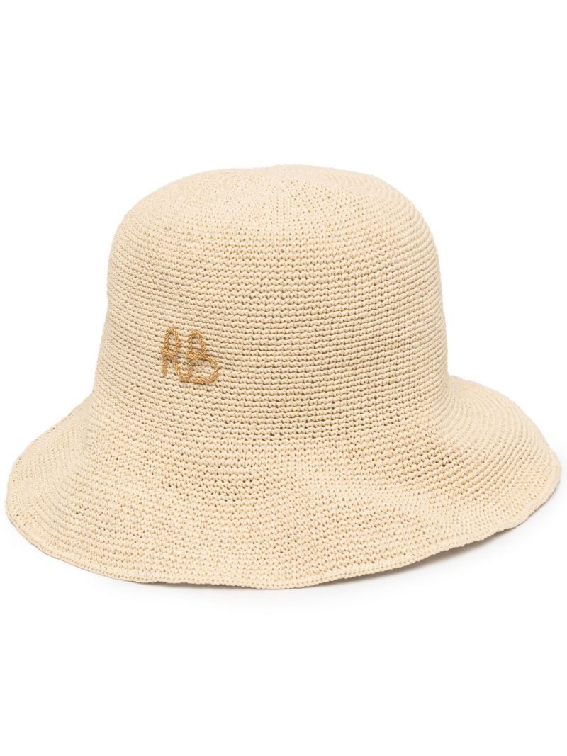 Neutral Crochet Bucket Hat