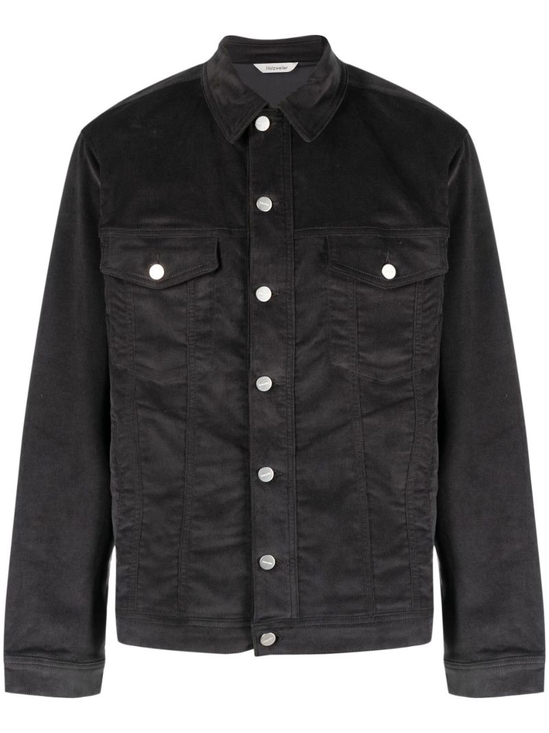 Grey Kontra Corduroy Shirt Jacket