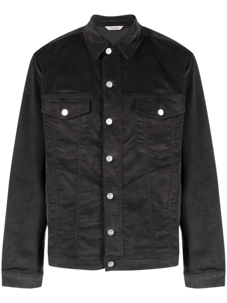 Grey Kontra Corduroy Shirt Jacket