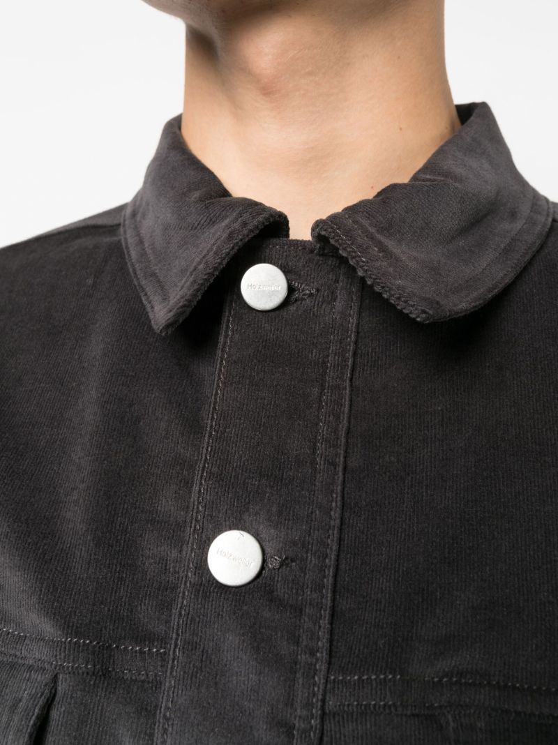 Grey Kontra Corduroy Shirt Jacket