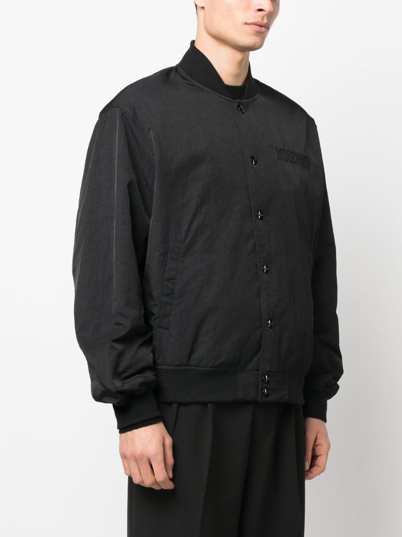 Black Teddy Bomber Jacket