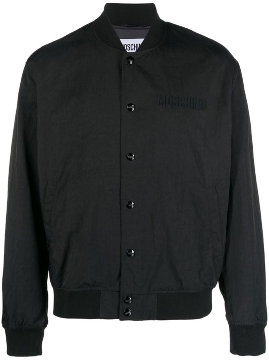 Black Teddy Bomber Jacket