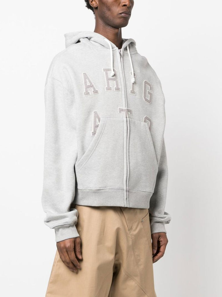 Grey Legend Zipped Hoodie