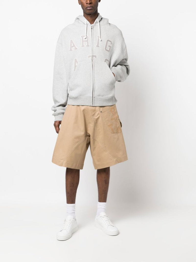 Grey Legend Zipped Hoodie