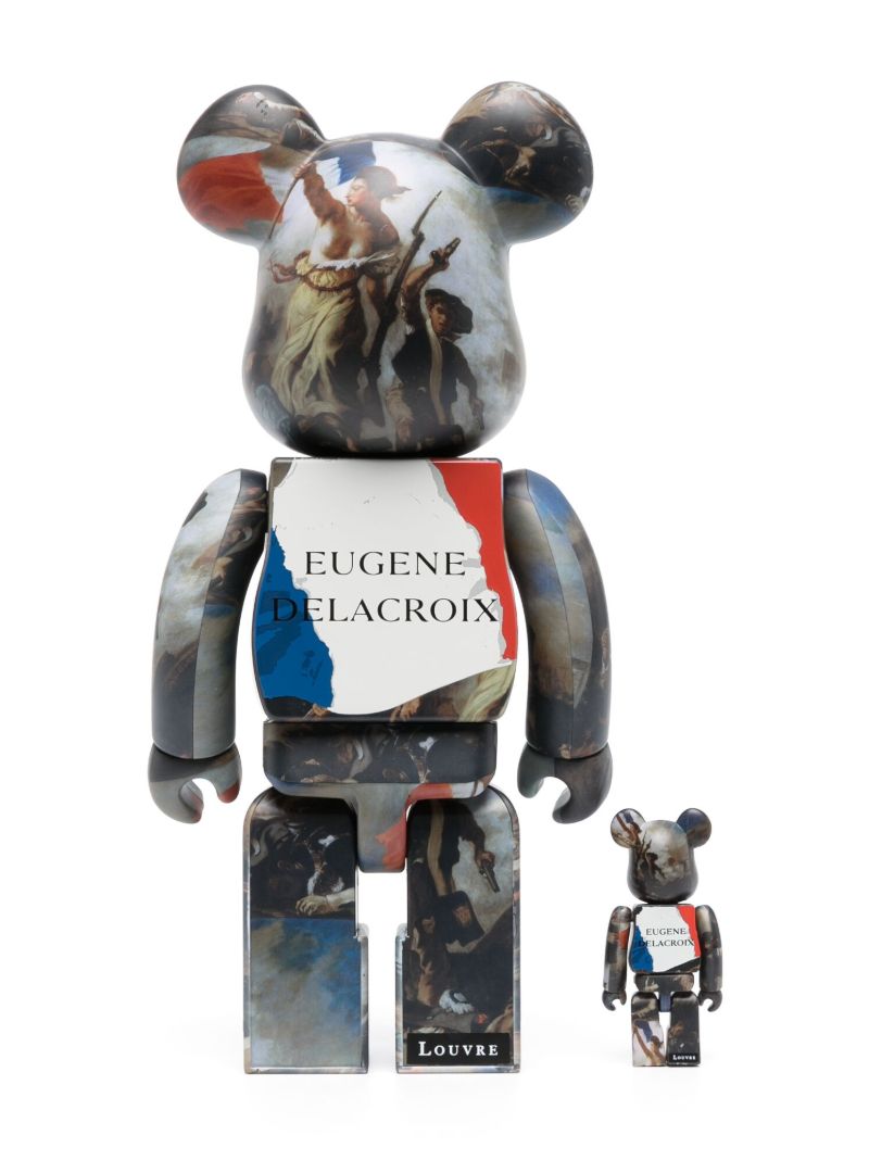 Black Be@rbrick EugÃ_x0083_Â¨ne Delacroix Set