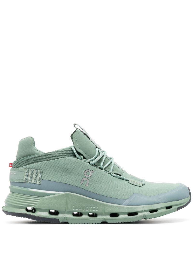 Green Cloudnova Sensa Running Sneakers