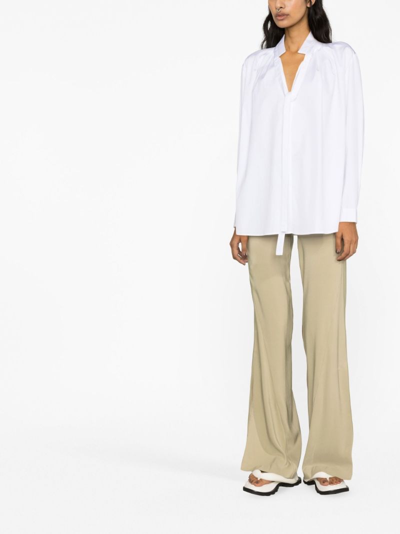 White Long Sleeve Blouse