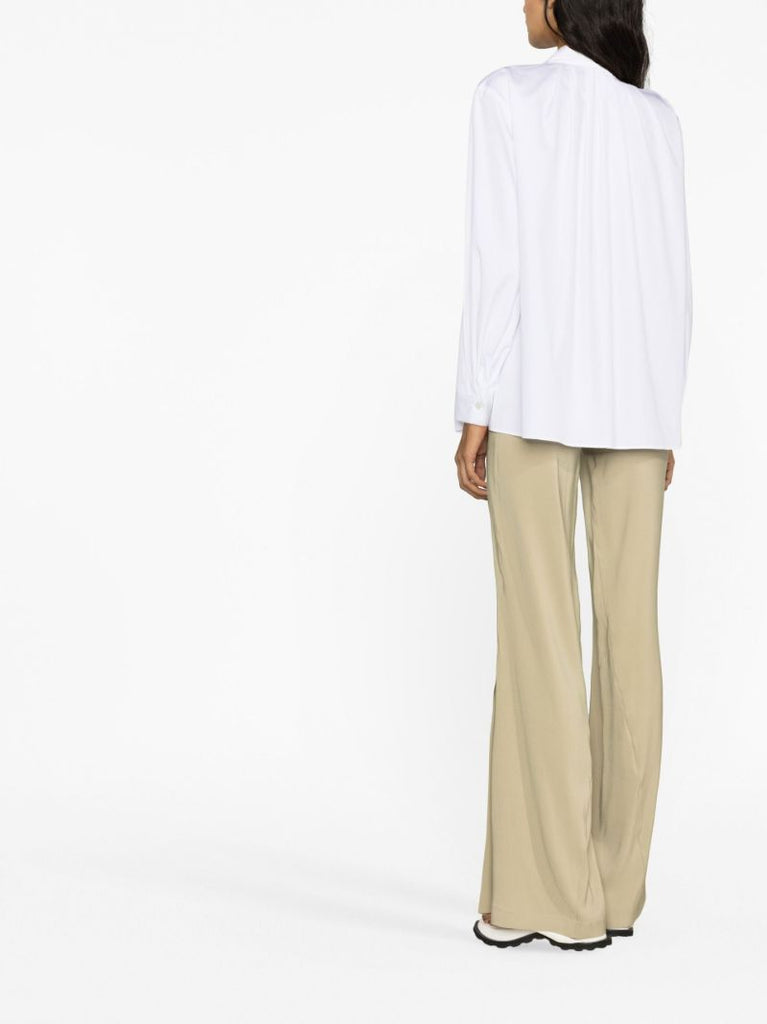 White Long Sleeve Blouse