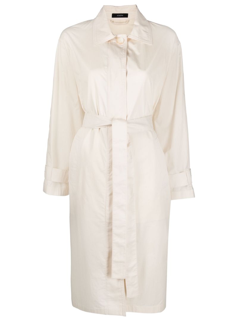 Neutral Danesdale Belted Raincoat