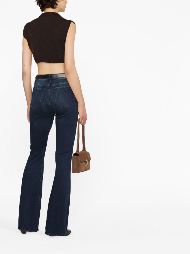 Blue Le High Flared Jeans