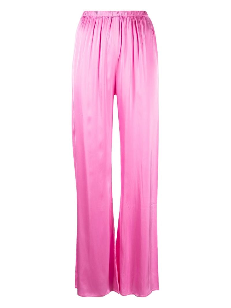 Pink Wide-leg Pyjama Trousers
