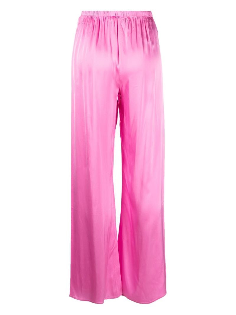 Pink Wide-leg Pyjama Trousers