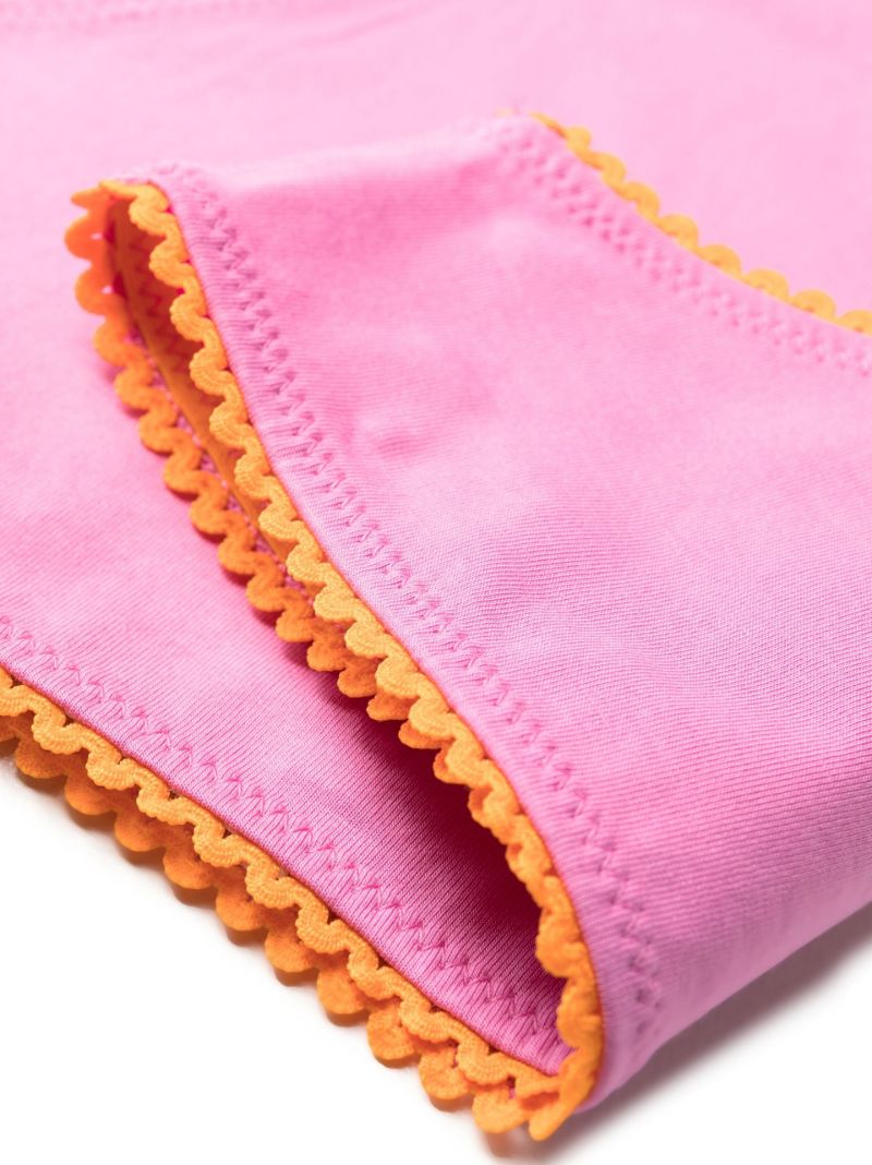 Pink Contrast Stitch Briefs