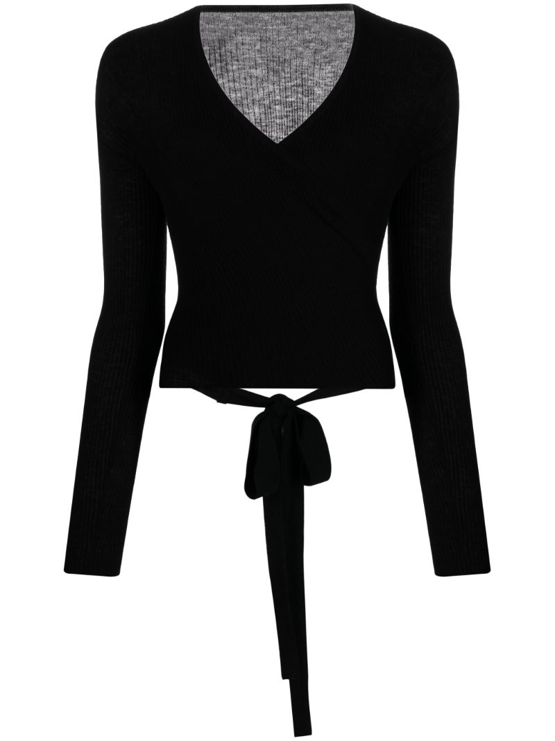 Black Air Wool Sweater