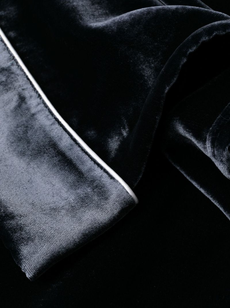Blue Coco Velvet Pyjamas