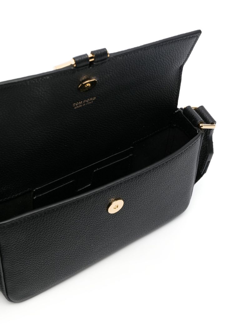 Black Tara Leather Mini Bag