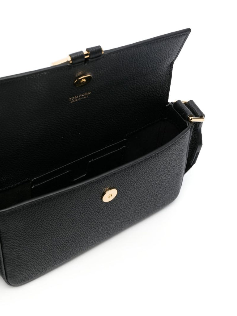 Black Tara Leather Mini Bag