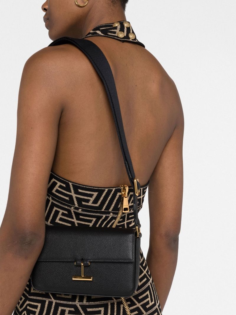Black Tara Leather Mini Bag