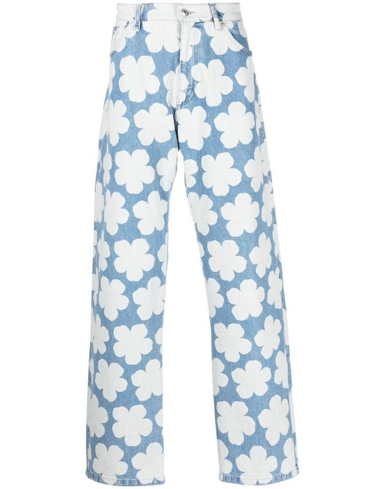 Blue Botan Straight-leg Jeans