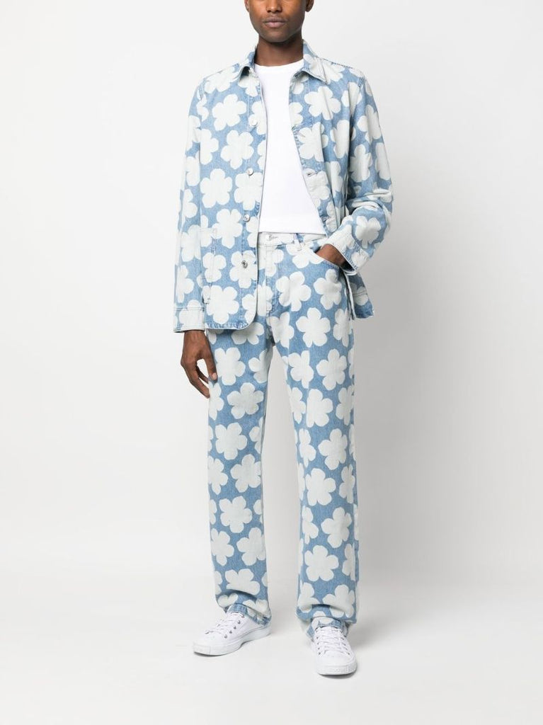 Blue Botan Straight-leg Jeans