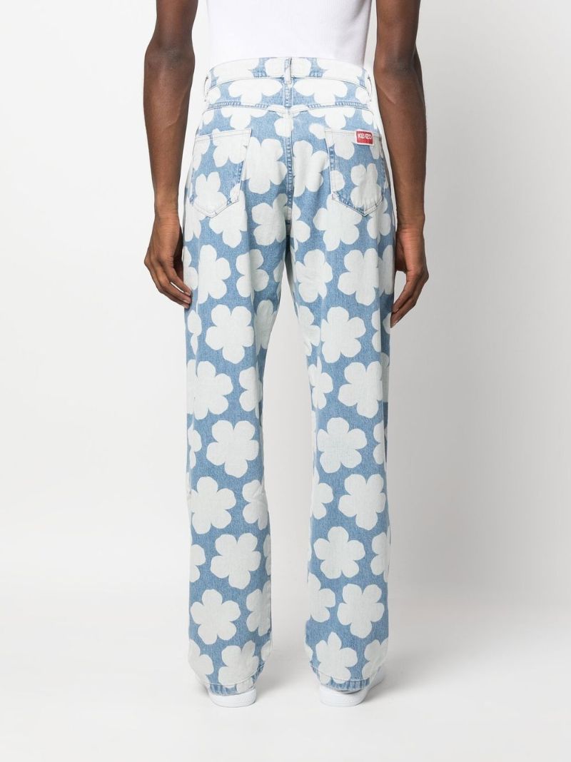 Blue Botan Straight-leg Jeans