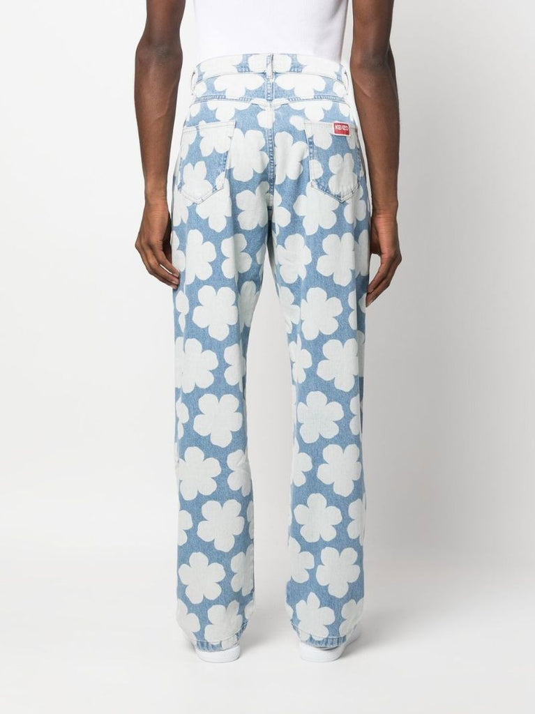 Blue Botan Straight-leg Jeans